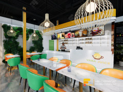 Cafe Design Layout Coffee Bar And Wine Rack Milk Tea Interior Design