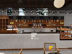 Interior Design Coffee Shop Coffee Bar Counter Layout Bubble Tea Shop Counter