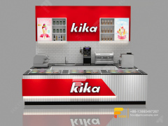 Kiosk Coffee Shop Design Cafe Serving Counter Bubble Tea Shop Interior Design