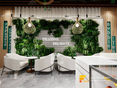 Coffee Shop Interior Design Coffee Display Rack Simple Milk Tea Shop Design