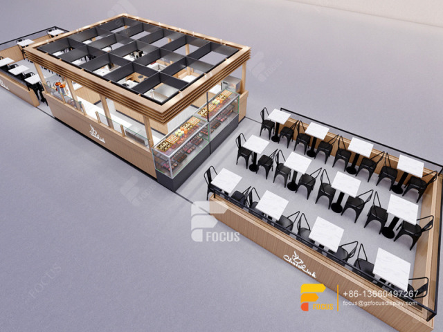 Coffee Kiosk Design Coffee Tea Counter Bubble Tea Graphic Design