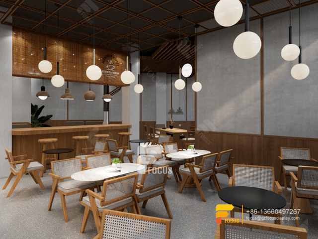 Interior Design Coffee Shop Coffee Bar Counter Layout Bubble Tea Shop Counter