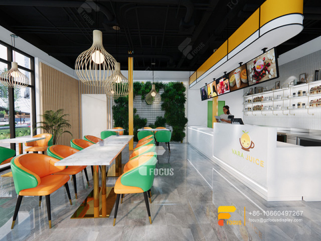 Cafe Design Layout Coffee Bar And Wine Rack Milk Tea Interior Design