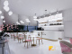 Simple Coffee Shop Design Wooden Cafe Counter Bubble Tea Shop Interior Design