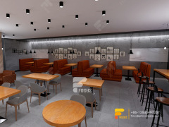 Design Cafe Interior Cafe Service Counter Milk Tea Shop Counter Design