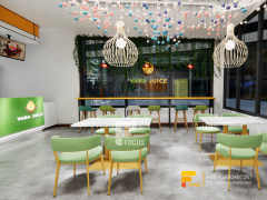 Cafe Layout Design Coffee Shop Display Case Milk Tea House Interior Design