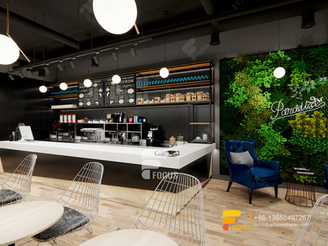 Coffee Shop Layout And Design Display Bubble Tea Store Design Layout