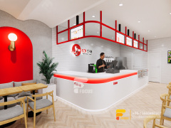 Coffee Interior Design Coffee Shop Bar Counter Bubble Tea Graphic Design