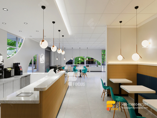 Design Cafe Interiors Cafe Display Counter Design Milk Tea Shop