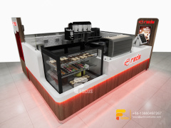 Coffee Shop Kiosk Design Counter Cafe Milk Tea Graphic Design