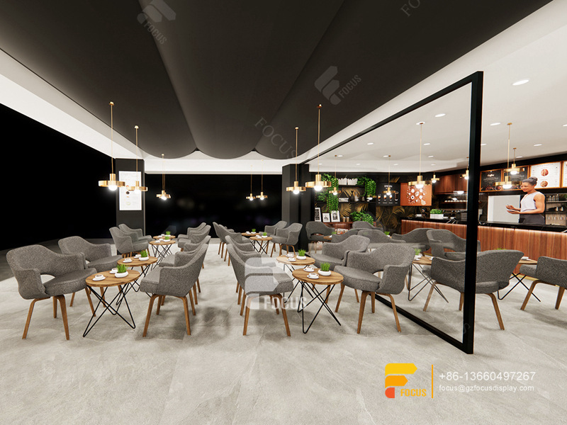 Modern Cafe Shop Design Coffee Shop Fixtures And Fittings Bubble Tea Interior Design