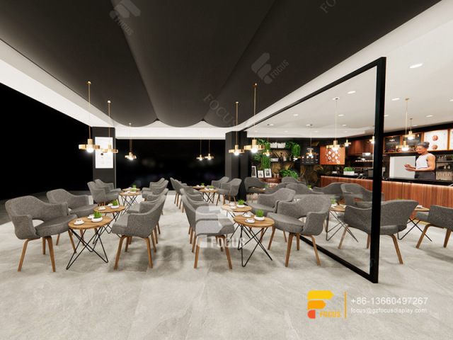 Modern Cafe Shop Design Coffee Shop Fixtures And Fittings Bubble Tea Interior Design
