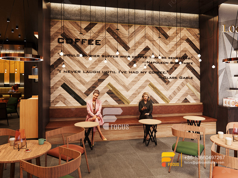 Coffee Store Design Coffee Display Stand Milk Tea Counter Design