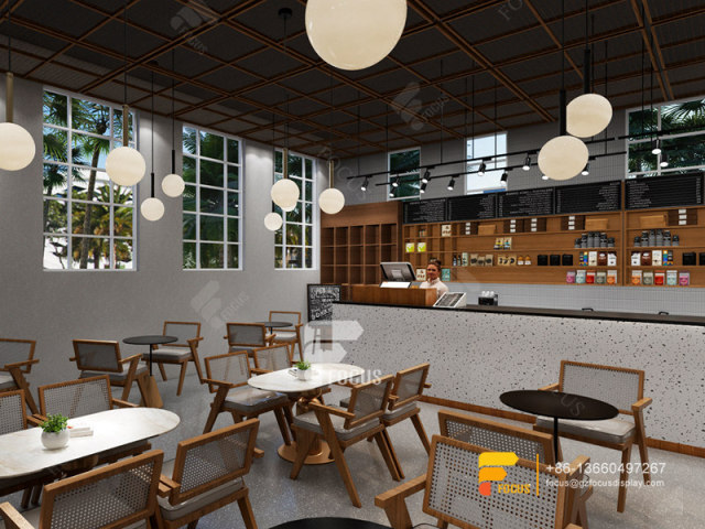 Interior Design Coffee Shop Coffee Bar Counter Layout Bubble Tea Shop Counter
