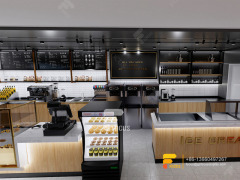 Design Cafe Interior Cafe Service Counter Milk Tea Shop Counter Design