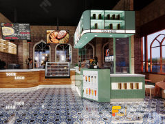 Coffee Shop Design Coffee Display Counter Milk Tea Shop Design
