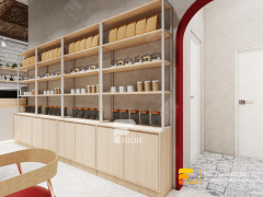 Design Coffee Store Front Counter Milk Tea House Interior Design