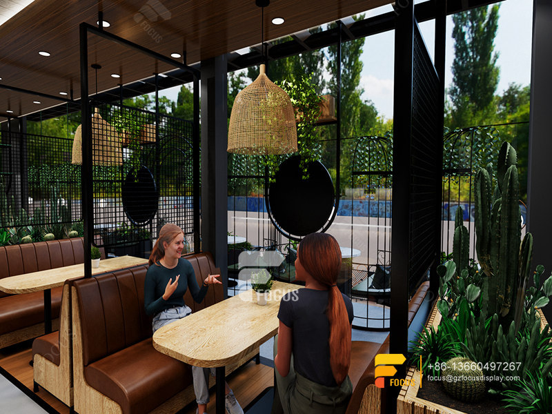 Coffee House Interior Design Cafe Counter Layout Simple Milk Tea Shop Design