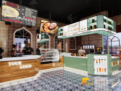Coffee Shop Design Coffee Display Counter Milk Tea Shop Design