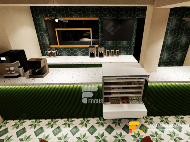 Interior Cafe Design Coffee Bar Counter Shelf Bubble Tea Store Design Layout
