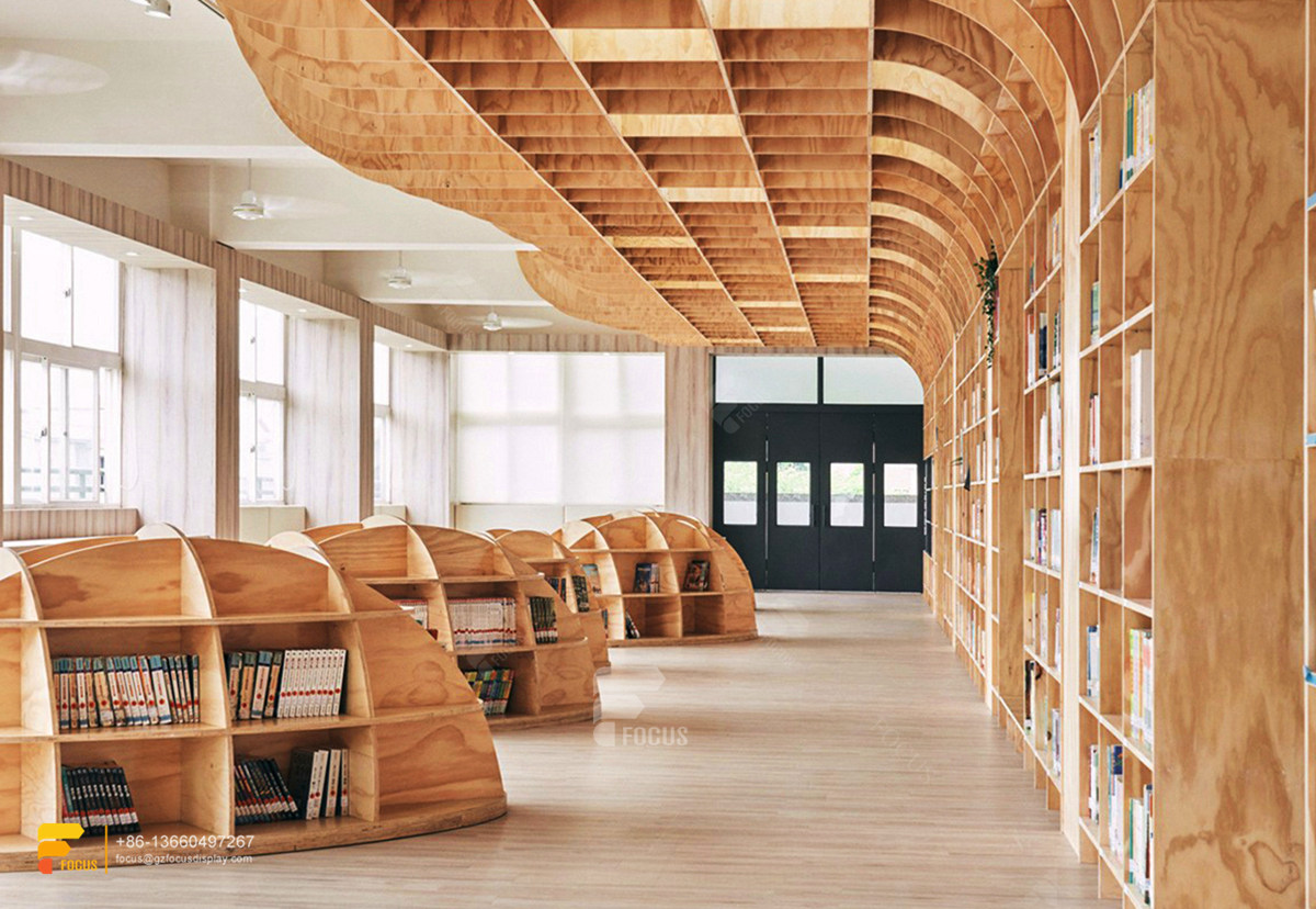 bookshop design display ideas library books display