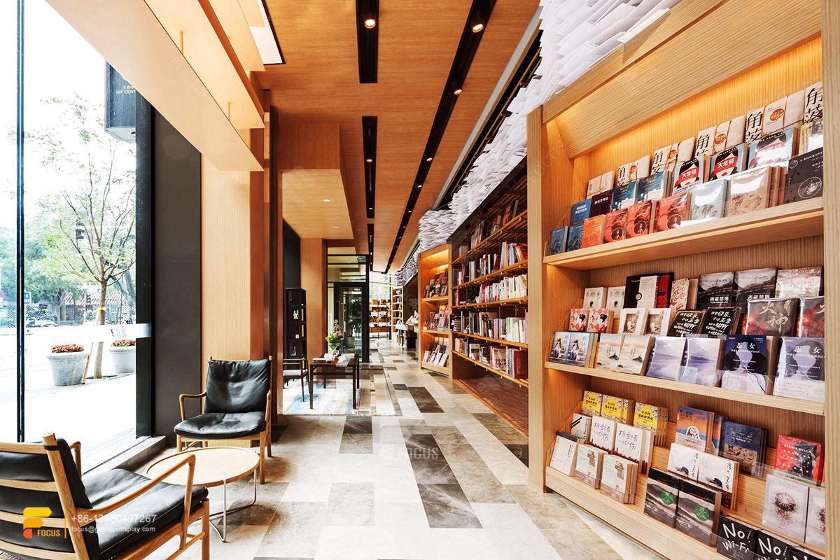 library designs library displays wooden book display