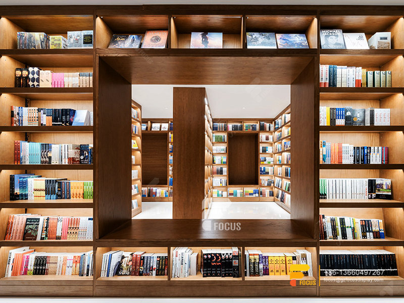 Book Shelf School Library Furniture Comic Book Display Rack