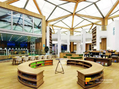 Bookshelf Modern Design Furniture Library Children'S Book Display