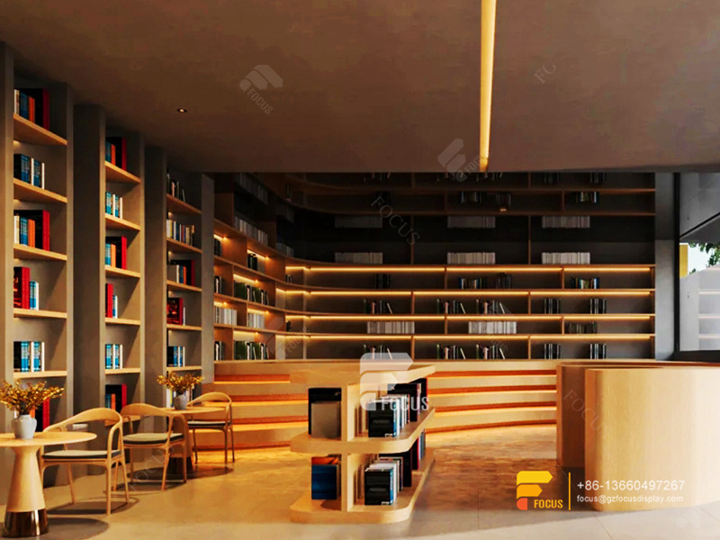 Books Shelf Book Shelves Book Shelf Wooden With Lights