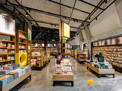 Bookstore Design Books Cabinet Tall Bookshelf With Cabinet
