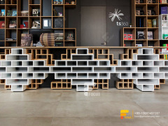 Public Library Design Custom Book Shelves Book Display Rack