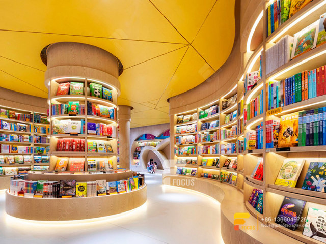 Library Design Ideas Library Display Ideas Wodden Book Shelf