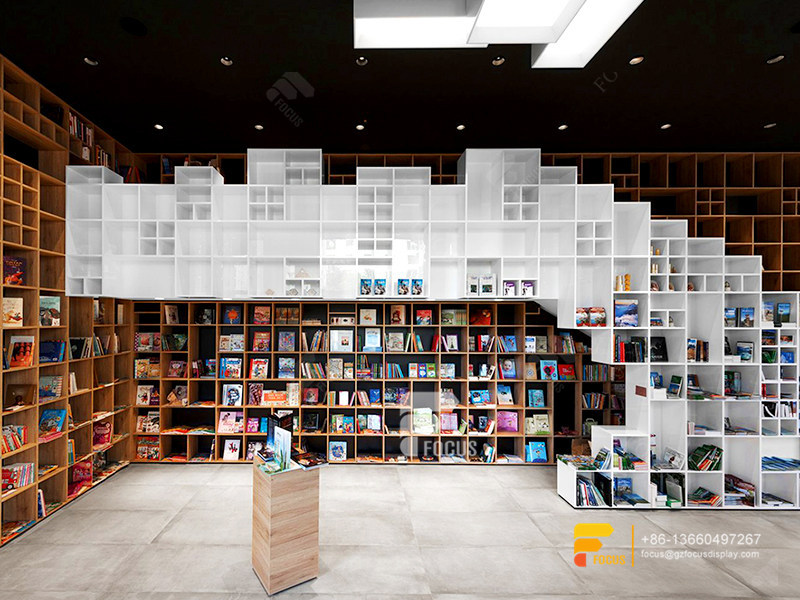 Public Library Design Custom Book Shelves Book Display Rack