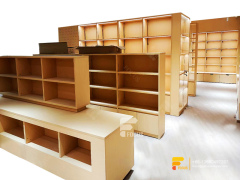 Library Furniture Comic Book Cabinet Spinning Book Rack