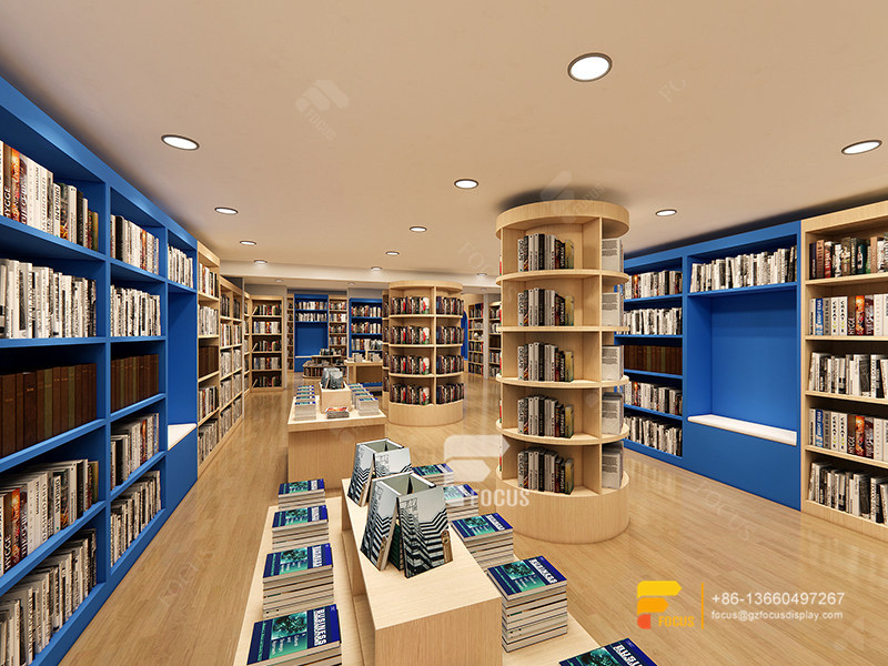 Library Design Spinning Book Shelf Large Book Cabinet