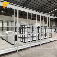 Custom Long Span Modular Display Rack System