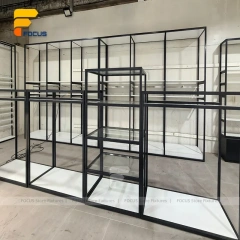 Custom Long Span Modular Display Rack System