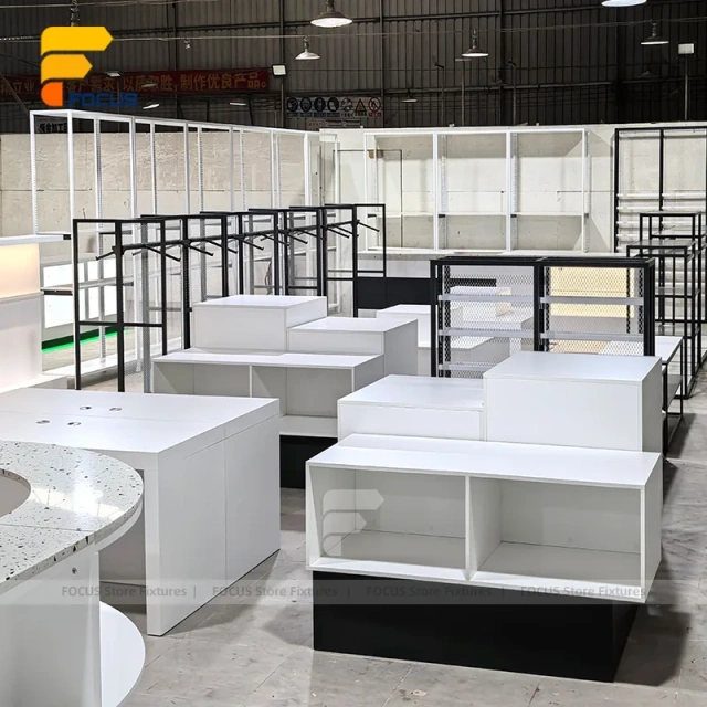 Custom Long Span Modular Display Rack System
