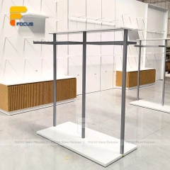 Custom Minimalist Metal Garment Display Rack