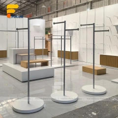 Custom Minimalist Metal Garment Display Rack