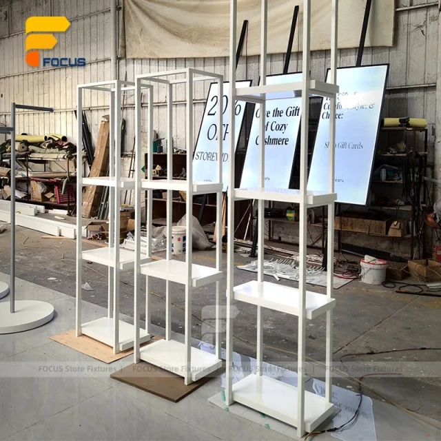 Custom Minimalist Metal Garment Display Rack