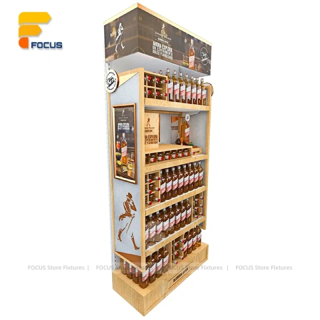 Custom Rotating Cardboard Floor Display Stand