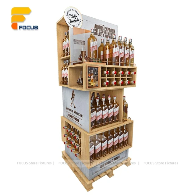 Custom Rotating Cardboard Floor Display Stand