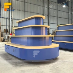 Custom Snack Shelf Island Display Stand