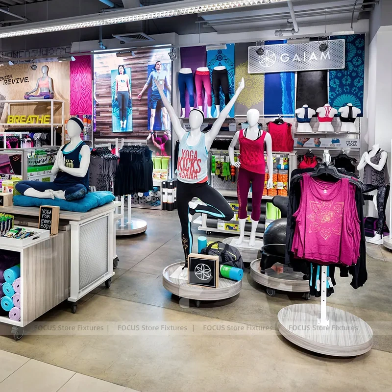 Activewear Mannequin Table Display