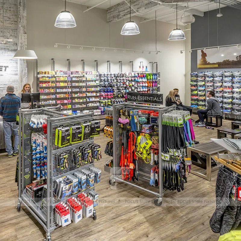 Athletic Footwear Apparel Display