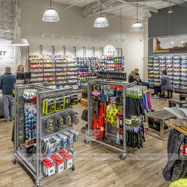Athletic Footwear Apparel Display