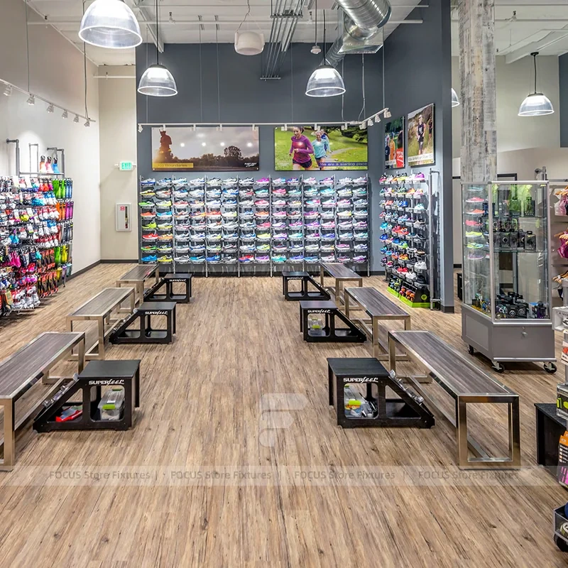 Athletic Footwear Apparel Display