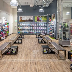 Athletic Footwear Apparel Display