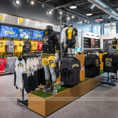 Black Gold Team Apparel Display